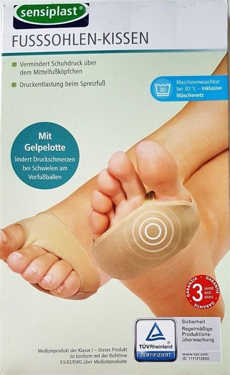 Sensiplast Bandage Fu Sohlenkissen Hallus Valgus Fingerbandade