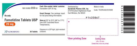 Famotidine Tablets Fda Prescribing Information Side Effects And Uses