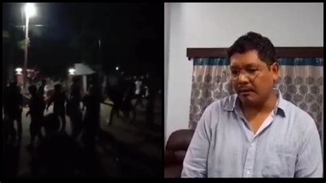 Meghalaya Protest Turns Violent Outside CM Sangma S Office 5 Injured