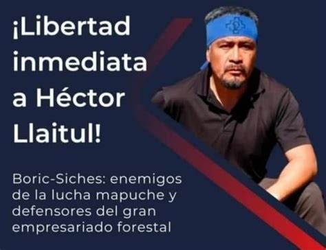 Nación Mapuche Juicio a Héctor Llaitul huele a montaje Resumen