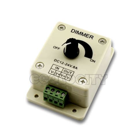 Pwm Led Light Dimmer With Knob For Dimming Led Lighting