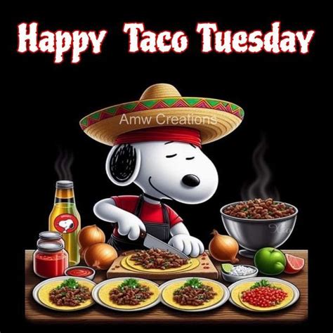 Snoopy Is Awesome Taco Tuesday Facebook In Good