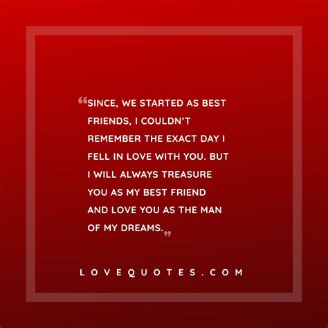 The Man Of My Dreams Love Quotes