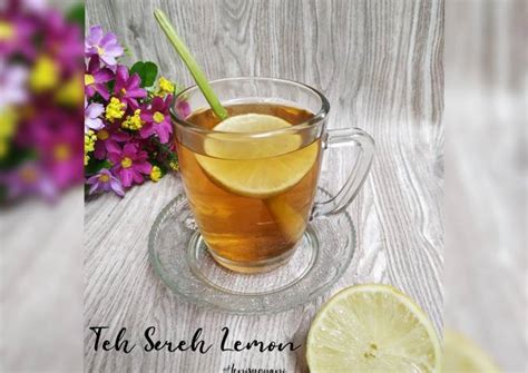 Resep 401 Teh Sereh Lemon Oleh Heni Suryani Cookpad