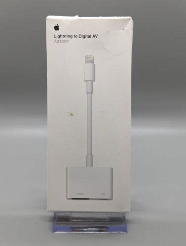 Apple Lightning To Hdmi Digital Av Adapter Md826am A A1438 Ga Used 888462323062 Ebay