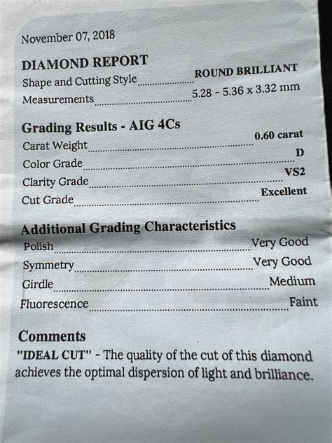 Pcs Diamond Ct Brilliant Round D Colourless Vs