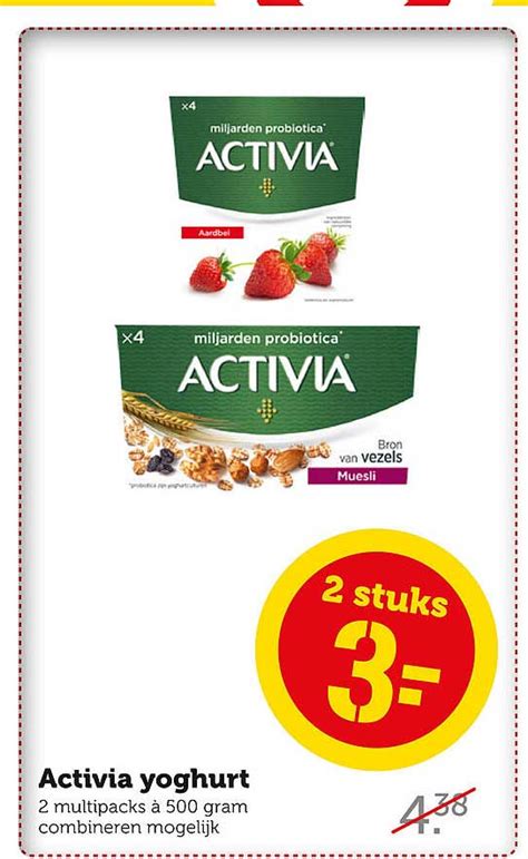 Activia Yoghurt Aanbieding Bij Coop 1Folders Nl