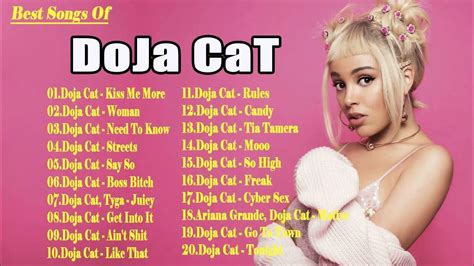 Doja Cat Greatest Hits Full Album Best Songs Of Doja Cat Playlist 2022 Youtube