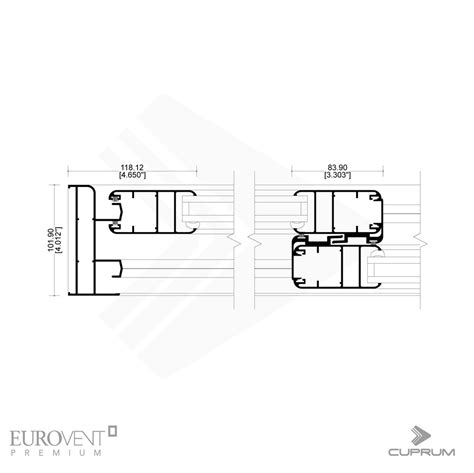 Cuprum Serie Premium Puerta Corrediza