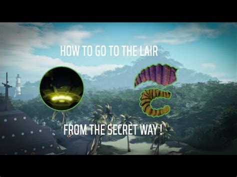 Roblox Isle How To Go To The Lair From Secret Way YouTube