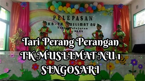 TARI PERANG PERANGAN TARI PERJUANGAN ANAK TK YouTube