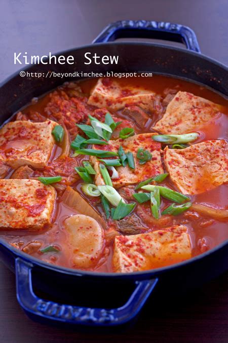 Kimchi Jjigae Kimche Stew Beyond Kimchee