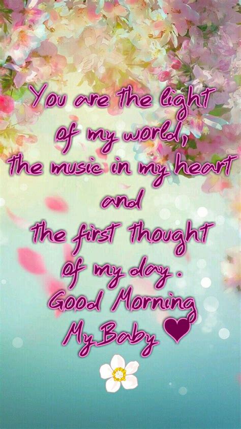 Goodmorning My Love Baby
