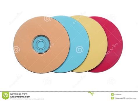 Compact Discs Stock Photo Image Of Burn Cover Circle 49546680