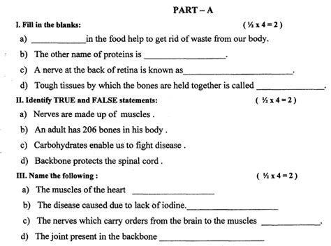 Cbse Class Science Question Paper Set G