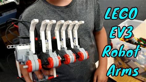 Lego Mindstorms Ev3 Robot Arms Youtube