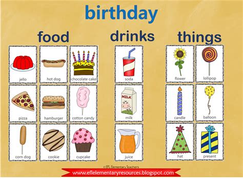 Birthday Flashcards Esl Worksheet By Letslearn50 Flashcards Images