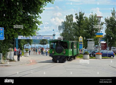 Chiemseebahn In Prien Connection Since 1887 Between Station Prien And