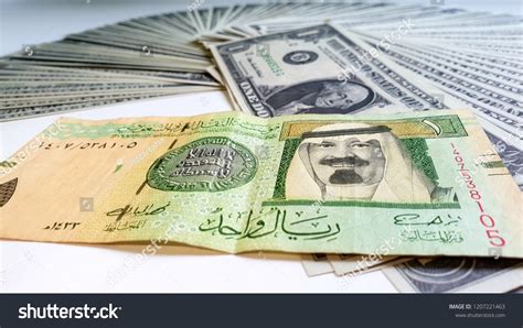Saudi Arabia Riyal One Us Dollar Stock Photo 1207221463 | Shutterstock