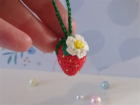 Ravelry Blooming Strawberry Keychain Pattern By Olena Torbin