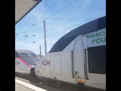 Tgv Inoui Atlantique Bas Carbonne Qui Part De La Gare De Rennes A