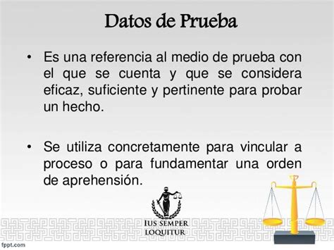 Indicio Evidencia Datos De Prueba Medios De Prueba Y Prueba En El