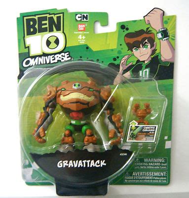 BEN 10 OMNIVERSE 4" ACTION FIGURE - GRAVATTACK - RARE! | #359853070