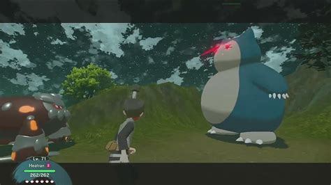 How To Catch Alpha Snorlax In Pokemon Legends Arceus Youtube