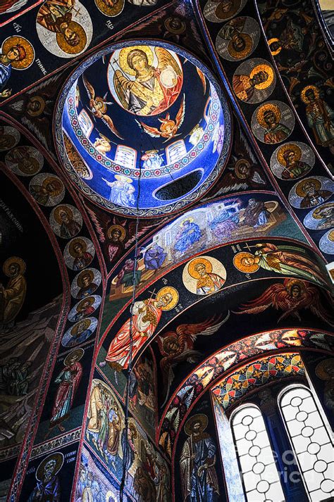 Orthodox church interior 3 Photograph by Elena Elisseeva - Pixels