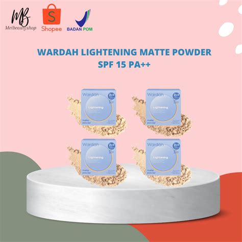 Jual Wardah Lightening Matte Powder Bedak Tabur Yang Mencerahkan