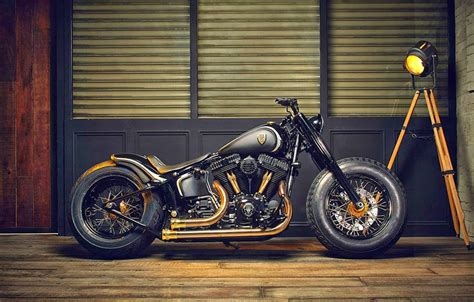 Harley Davidson Bobber | Crowned Stallion - Grease n Gas