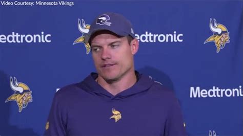 Kevin Oconnell On The Struggles Of The Vikings Run Game Sports