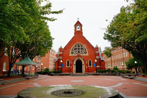 Campus Building on the Georgetown University Stock Image - Image of ...