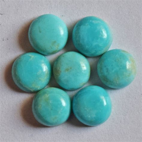 Natural Sleeping Beauty Color Arizona Turquoise Cabochon Etsy