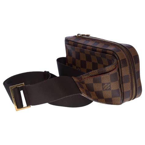 Magnificent Louis Vuitton Geronimos Shoulder Bag In Brown Checkerboard