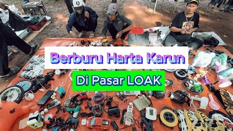 Berburu Harta Karun Di Pasar Loak No Music Youtube