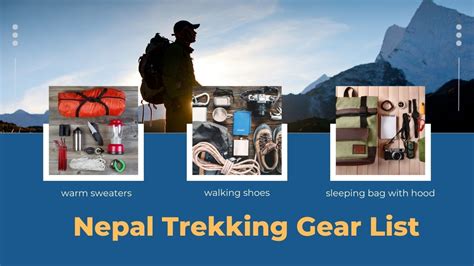 Important Nepal Trekking Gear List and Equipment - Yatra TV