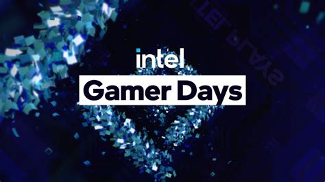 Intel Gamer Days Celebration Day Intel Gaming Youtube