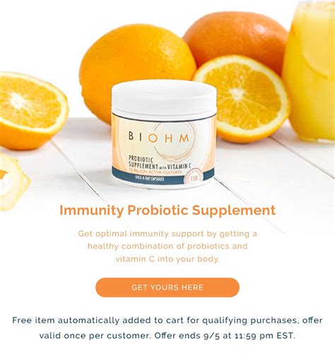 Biohm Health Want Something Free For Your Gut Health Milled