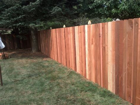 Western Red Cedar Privacy Fencing Stick Built By Snyders Custom Fencing York Pa Wood Fence