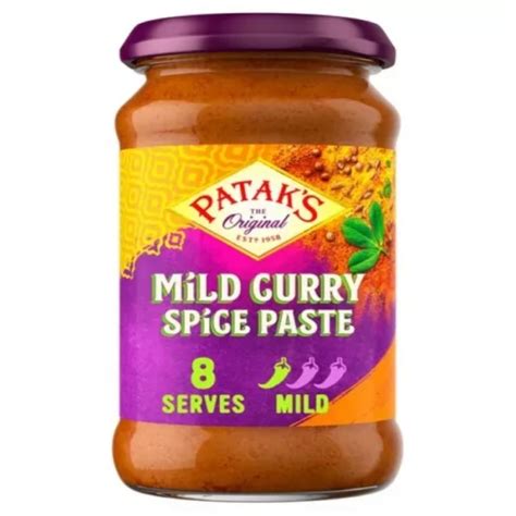 Patak S Mild Curry Paste 283g GreenOranges