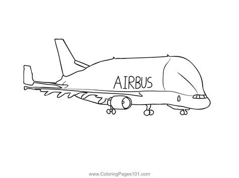 Delta Airlines Airbus A380 Coloring Pages