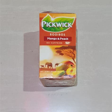 Jual Teh Pickwick Rooibos Mango Peach No Caffeine 20 X 2 Gram