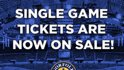 Admirals Single Game Tickets Now on Sale | Norfolk Admirals