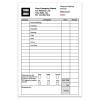 Custom Printed Pressure Washing Invoice Receipt Form Designsnprint