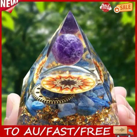 HEALING CRYSTAL ENERGY Generator Orgone Pyramide Reiki Balancing Lucky