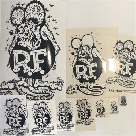 Rat Fink Decals Archives Ed Roth S Rat Fink