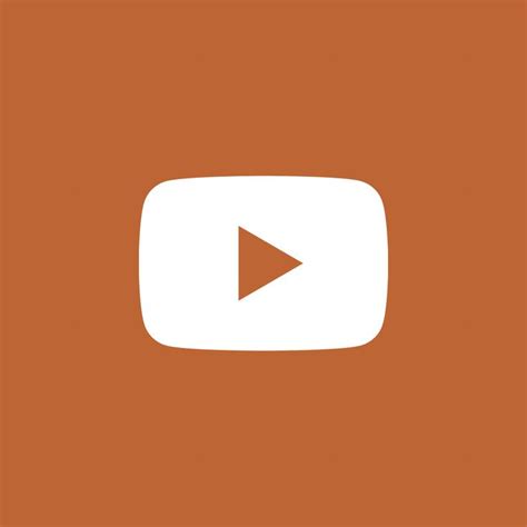 Orange YouTube Icon