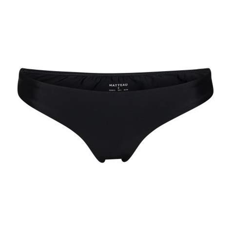 Matteau Black Bikini Briefs Products Editorialist