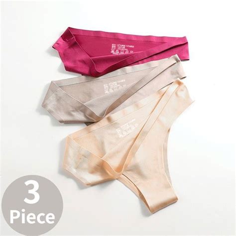 Poblador Culotte en Satin Soyeux pour Femme Sous vêtement de Fitness